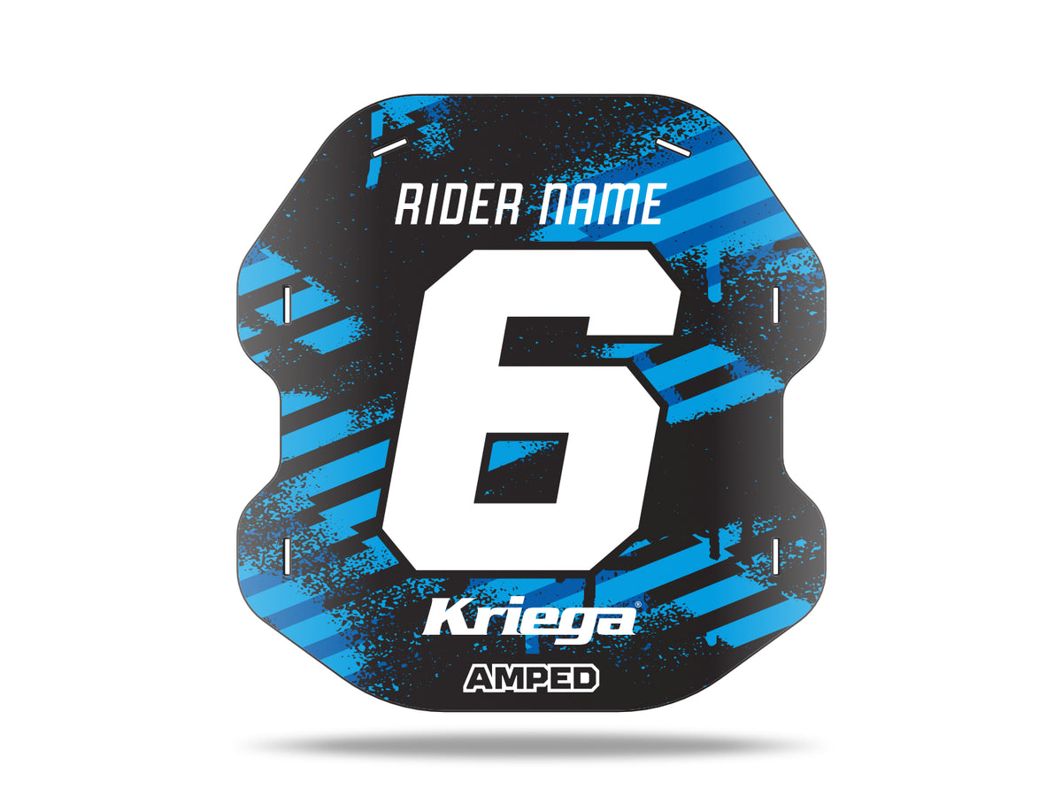 Kriega Hydro Race Graphics - Aftershock Blue