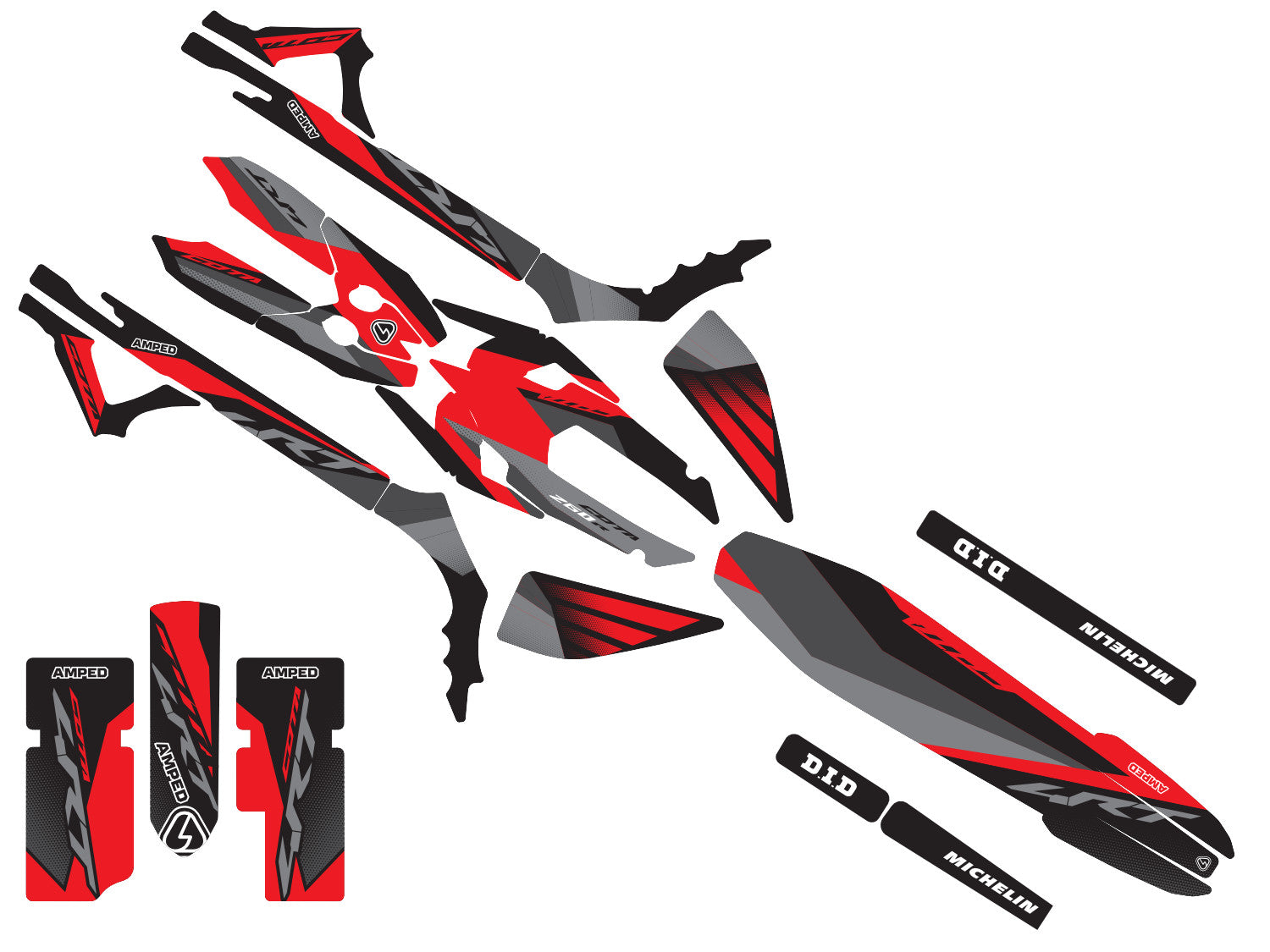 Amped Montesa 4RT Graphics
