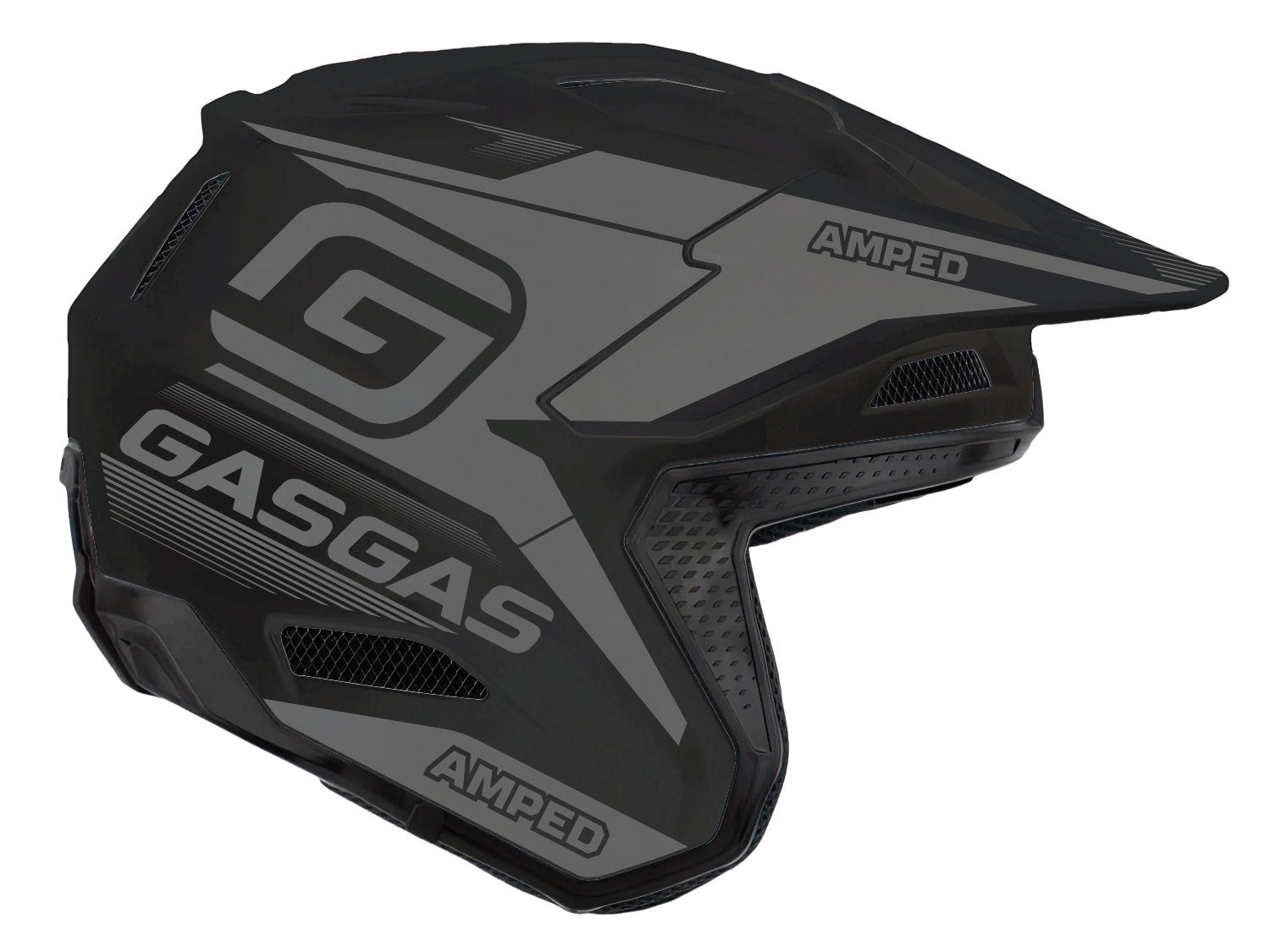 GasGas GP Hebo Zone Pro Trials Helmet Wrap S Trials Graphics Amped