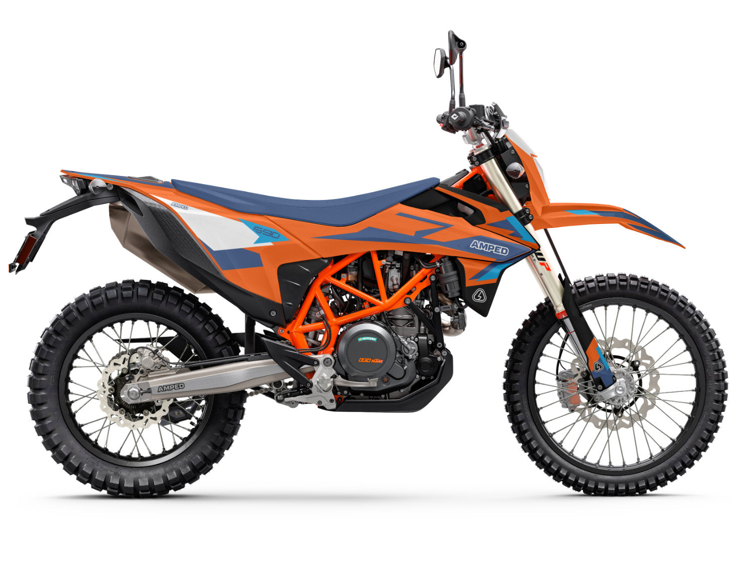 Factory KTM 690 Graphics - Orange