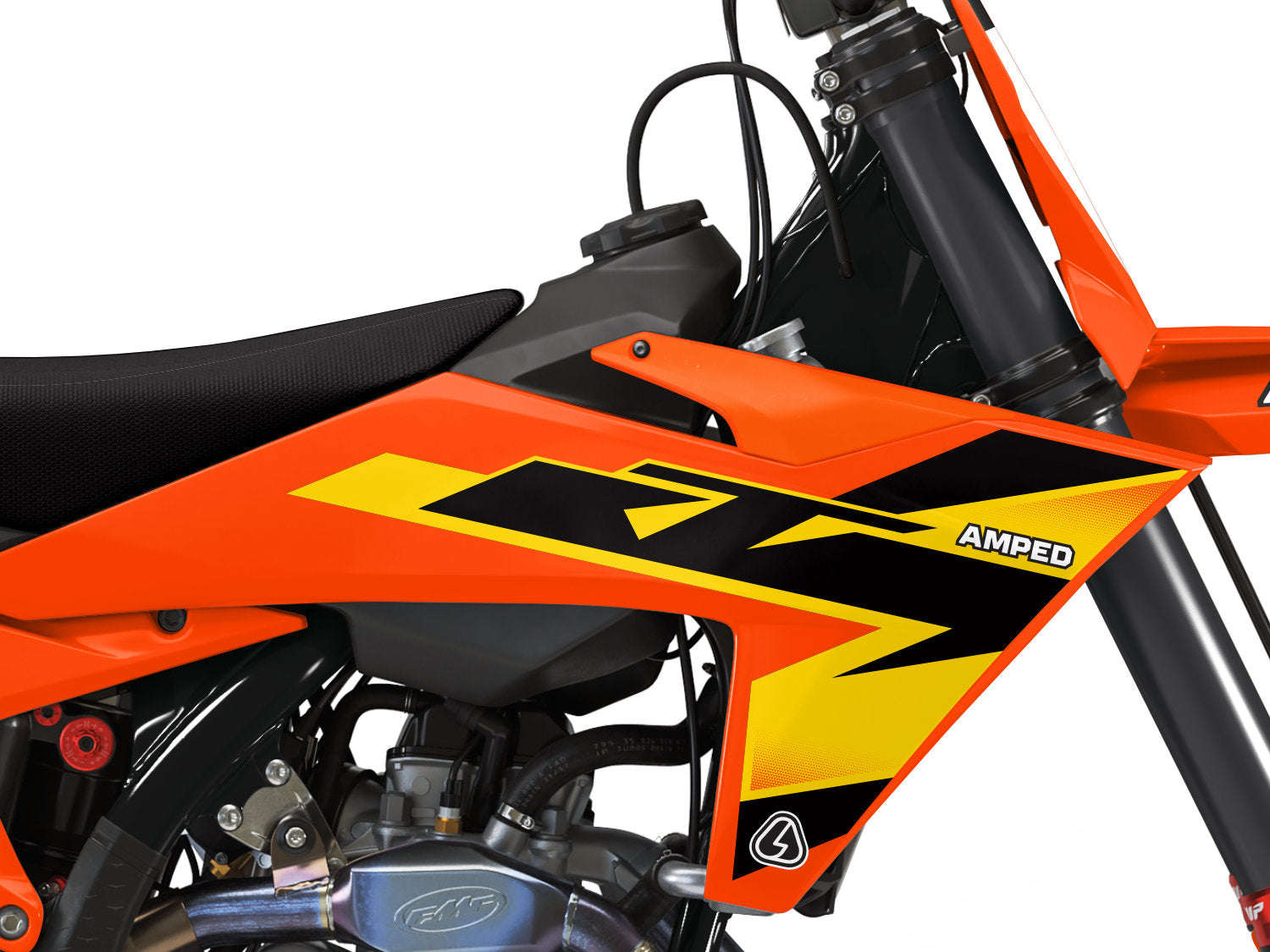 Shooter KTM SXF Graphics - OBY Close up