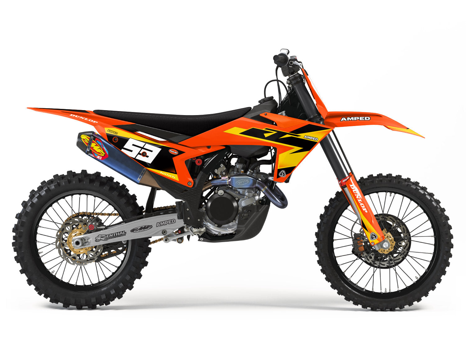 Shooter KTM SXF Graphics - OBY