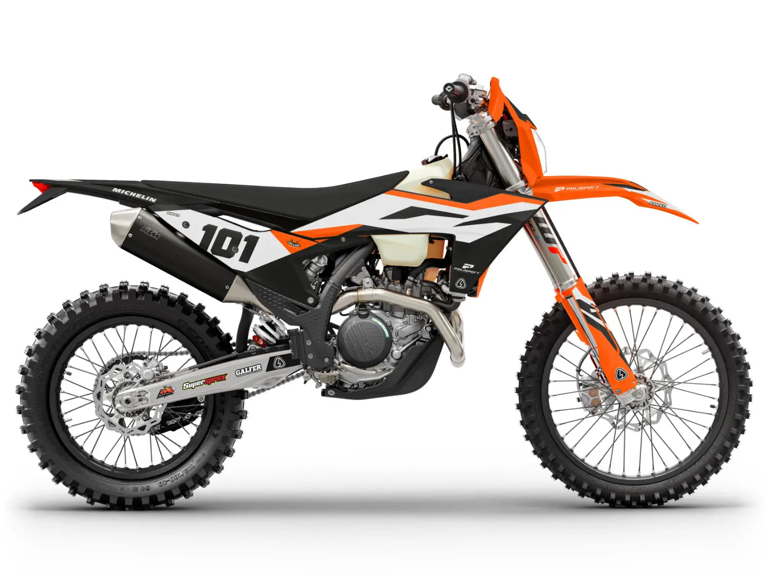 Venture KTM Graphics - Blk - Amped
