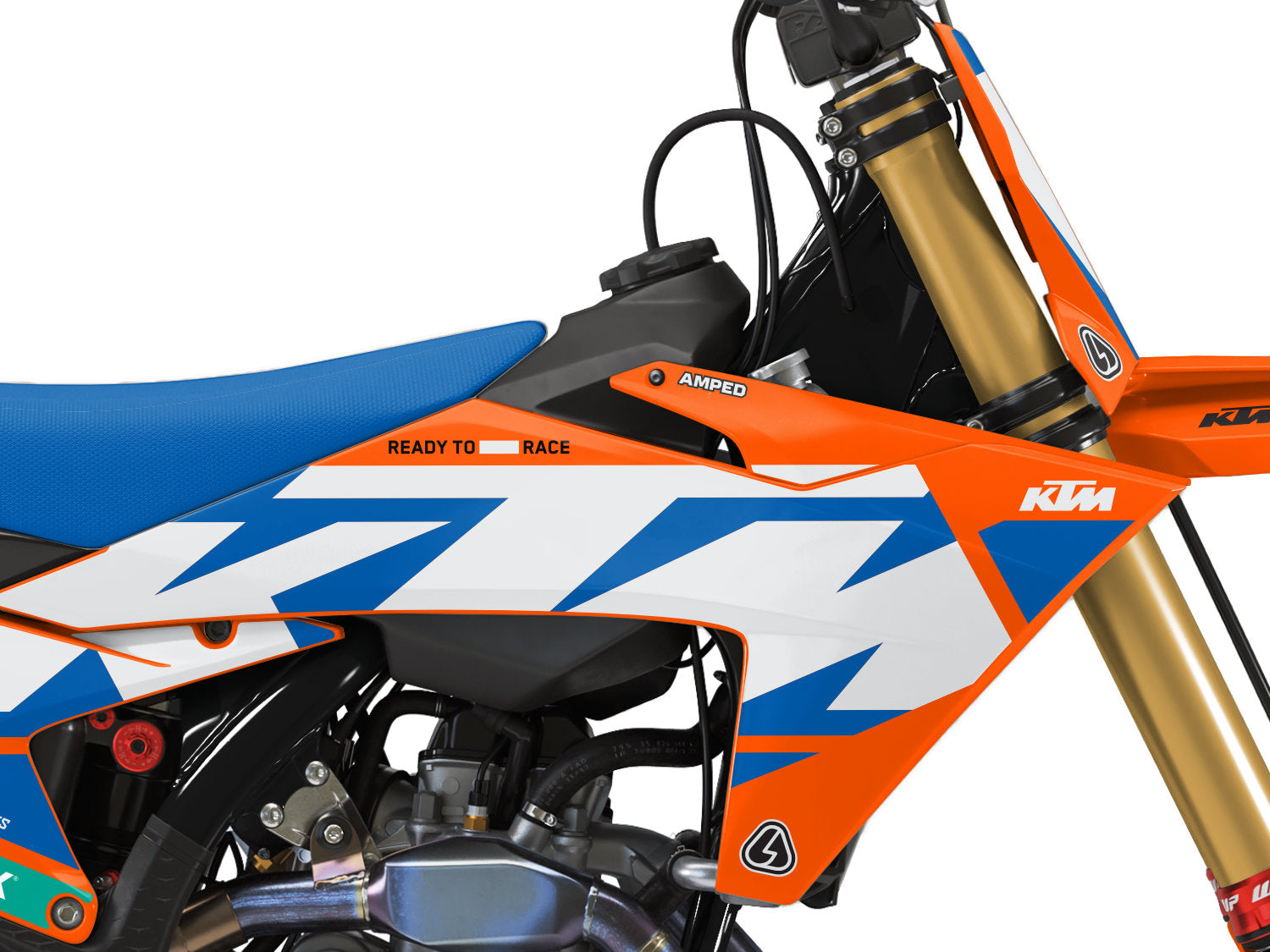 Vision KTM SXF Graphics - OB Closeup