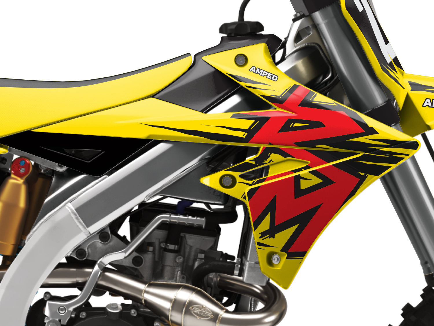 Wild Suzuki RM-Z Graphics - YRB Close Up