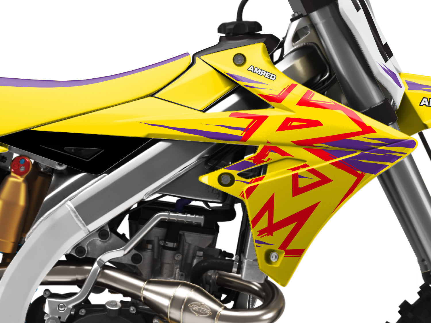 Wild Suzuki RM-Z Graphics - YRP Close up