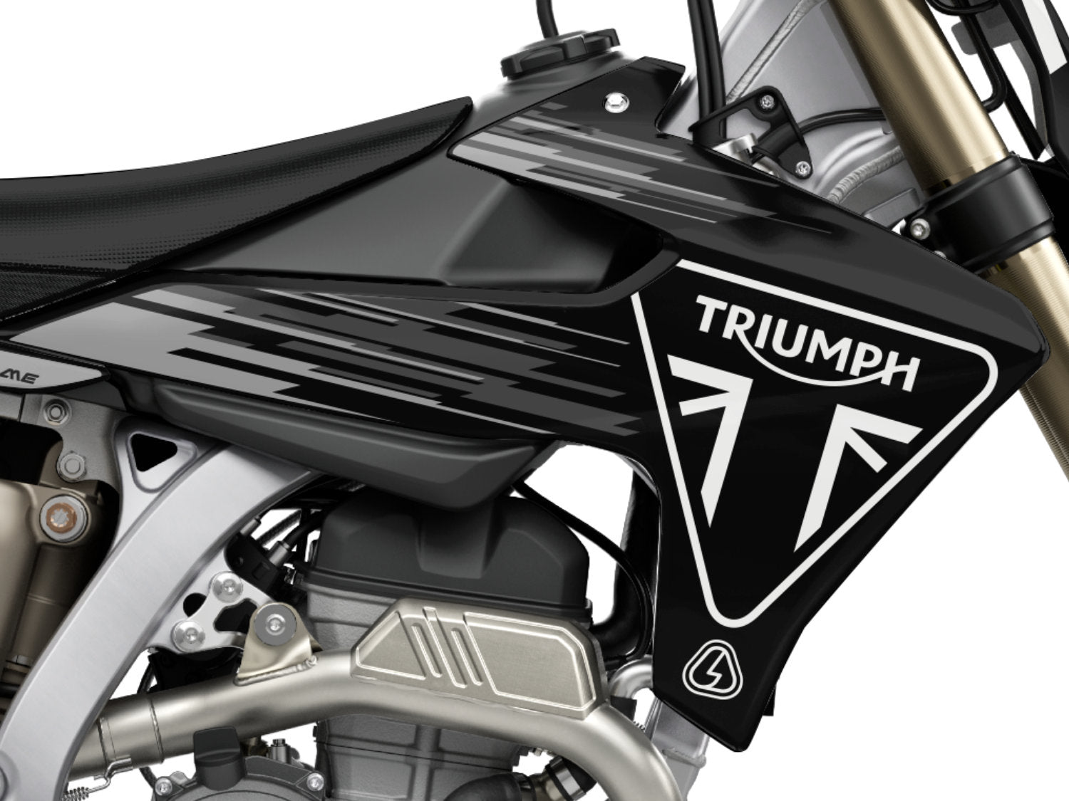 Works Triumph TF Graphics - BG Close Up