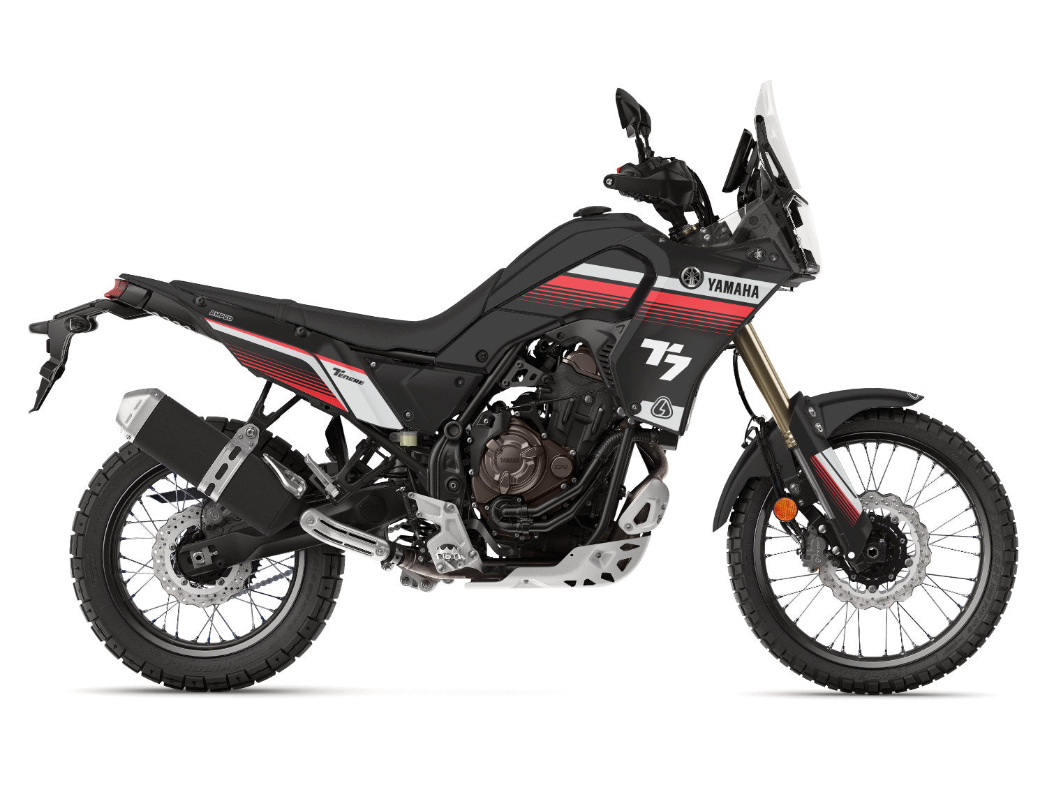 Classic Yamaha Tenere 700 Graphics - BlkR by Amped