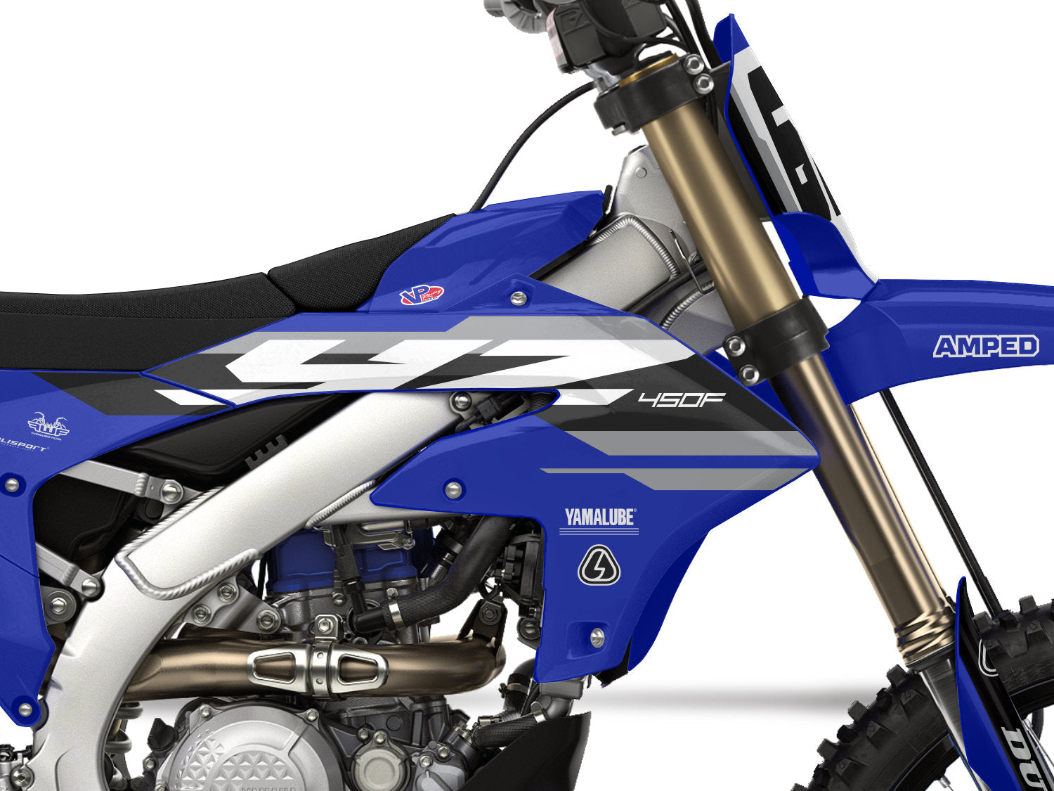 Factory Yamaha YZF Graphics - B Close Up