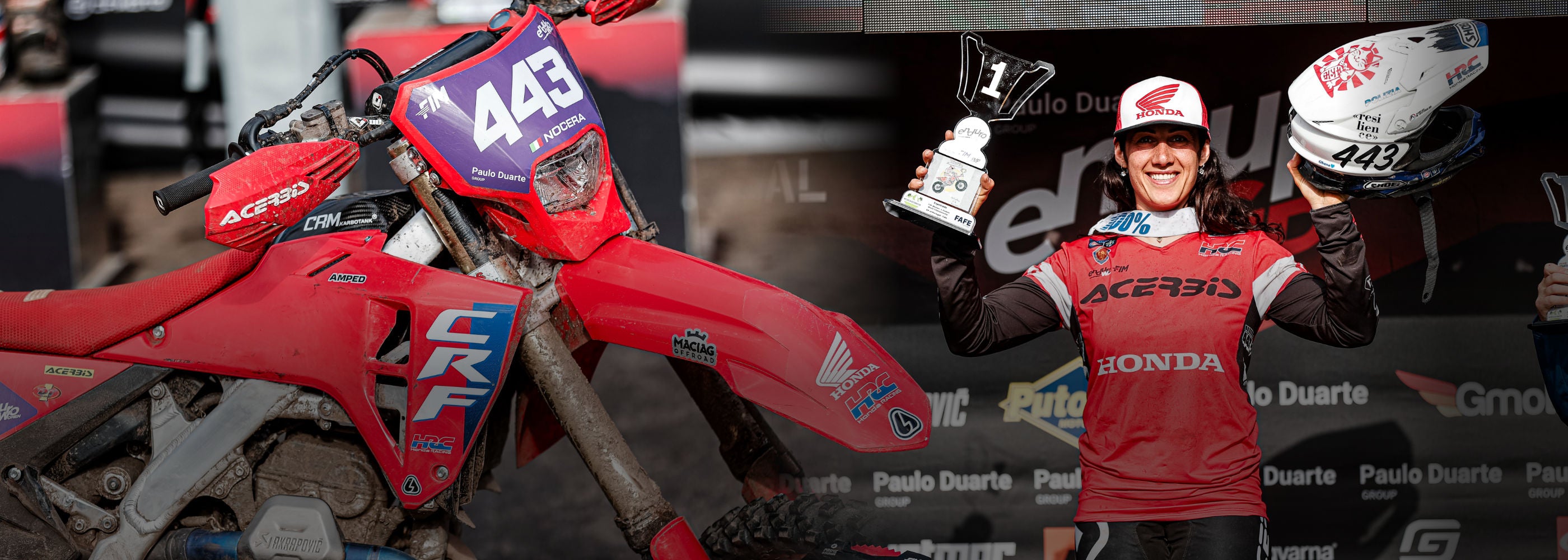 Francesca Nocera EnduroGP Victory