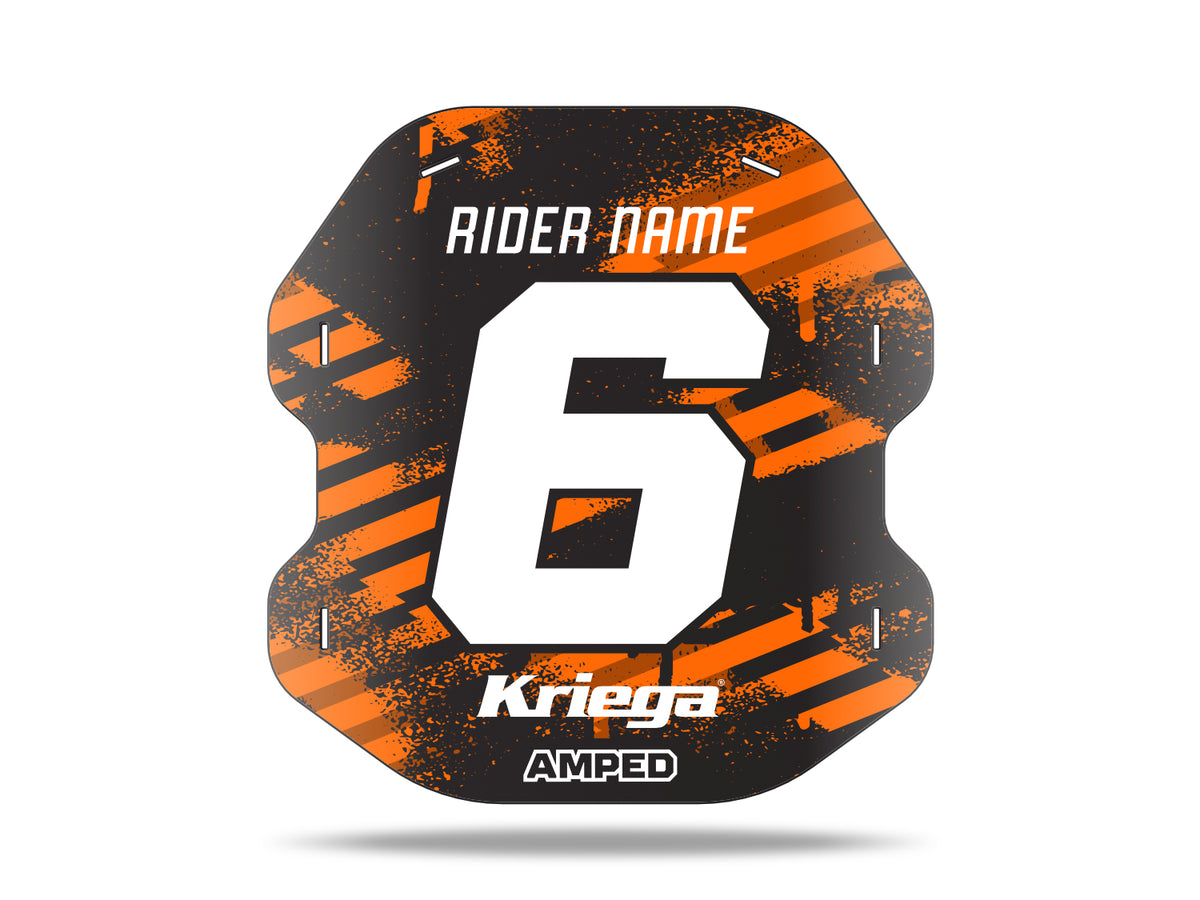 Kriega Hydro Race Graphics - Aftershock Orange