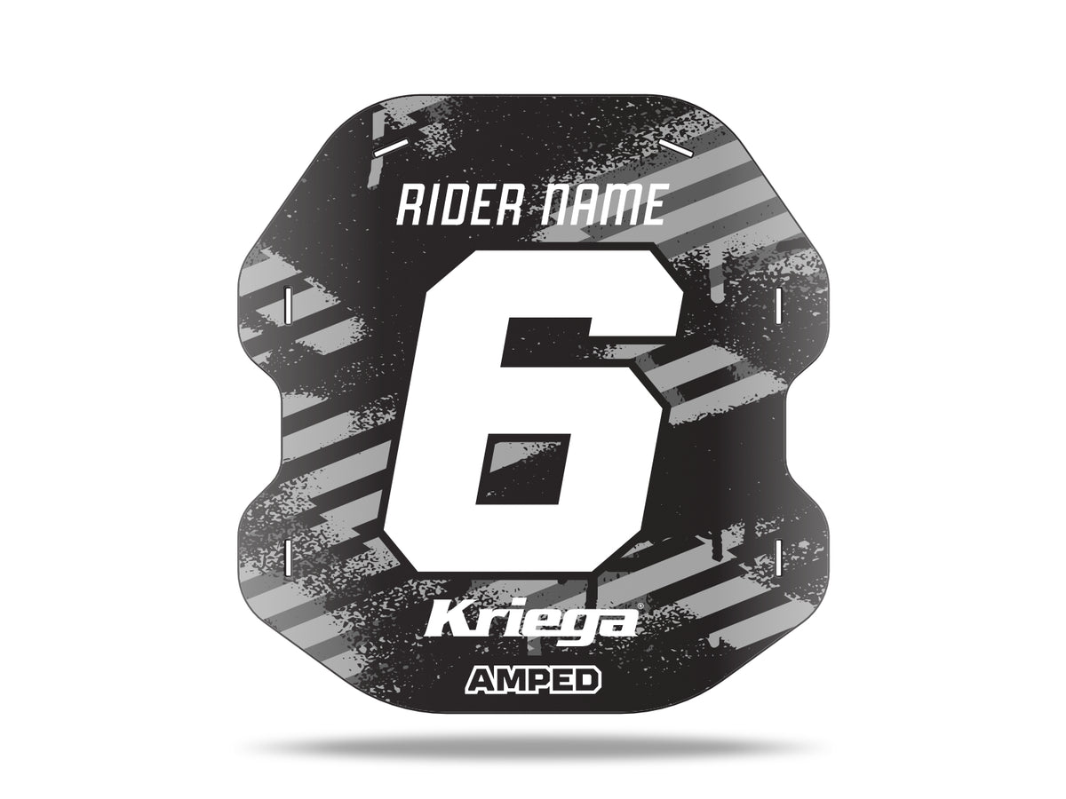 Kriega Hydro Race Graphics - Aftershock Grey
