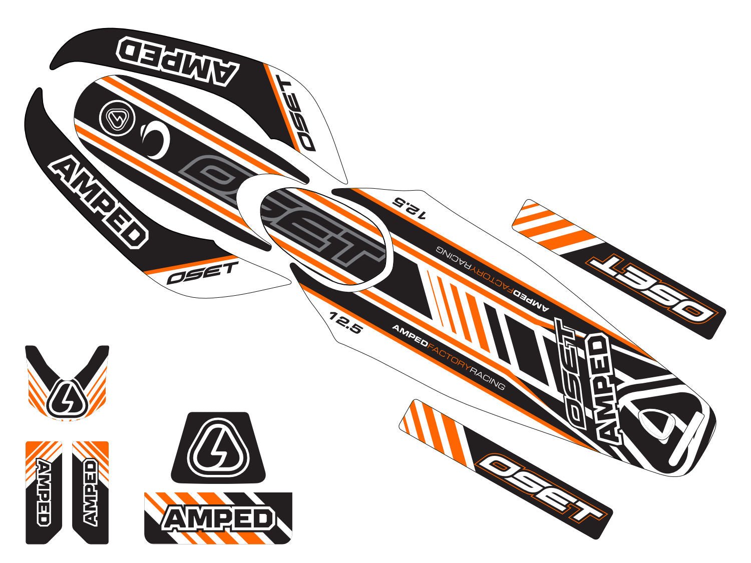 Amped FR 12.5 Oset Trials Graphics O