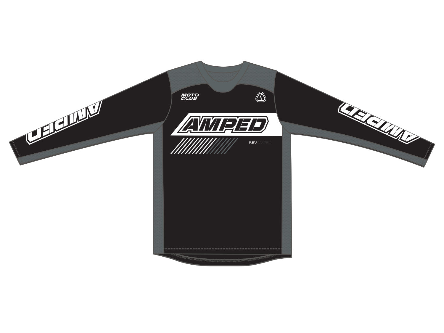 RevAmped Trials Jersey Grey