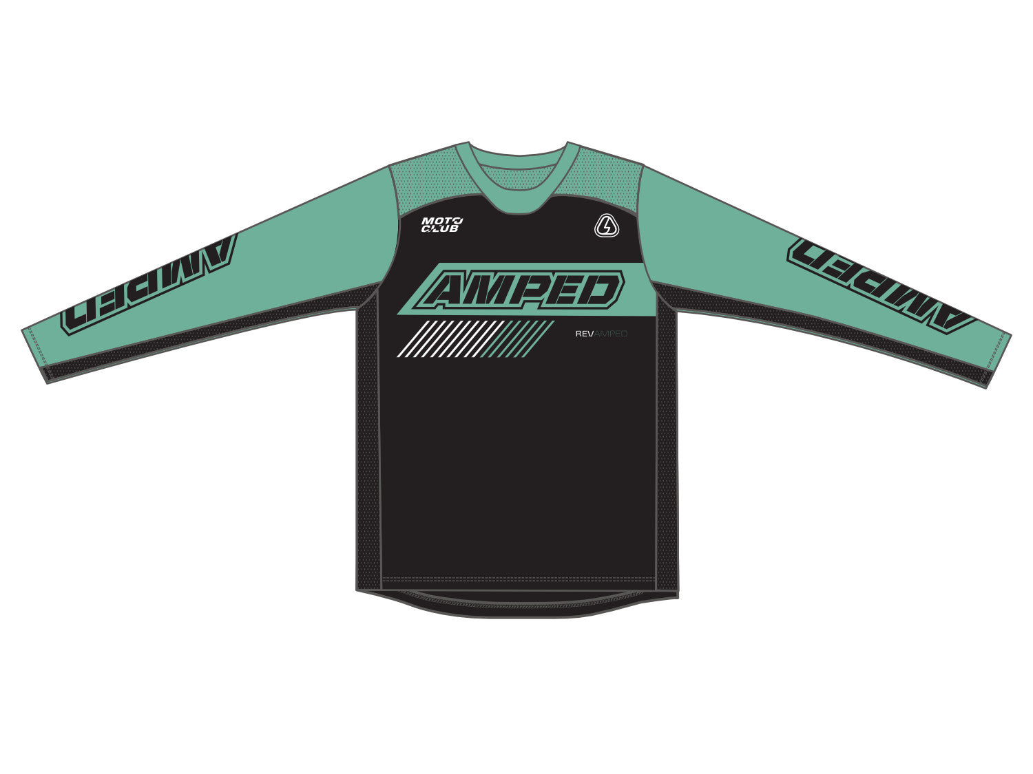 RevAmped Trials Jersey Blue