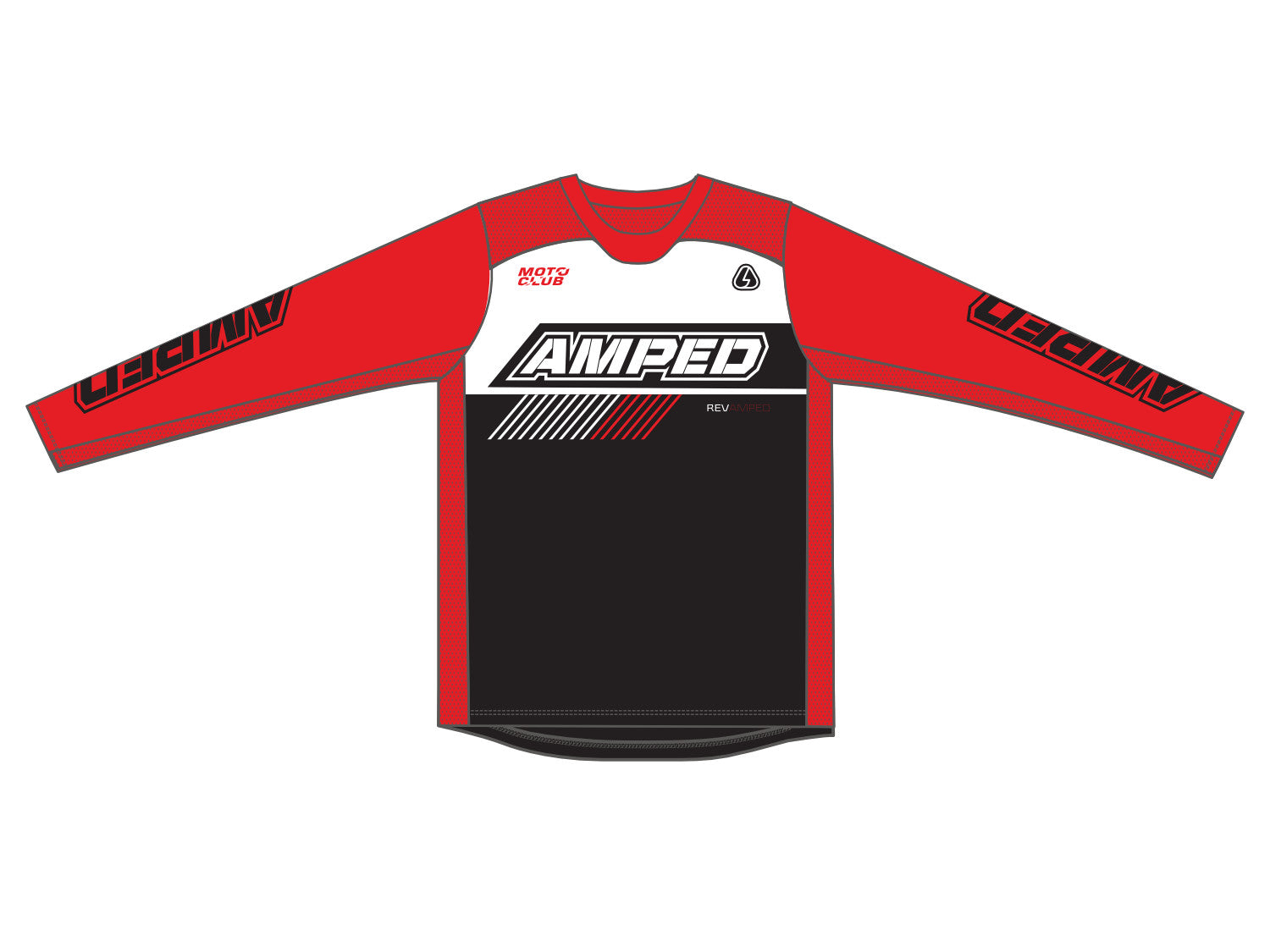 RevAmped Trials Jersey Red