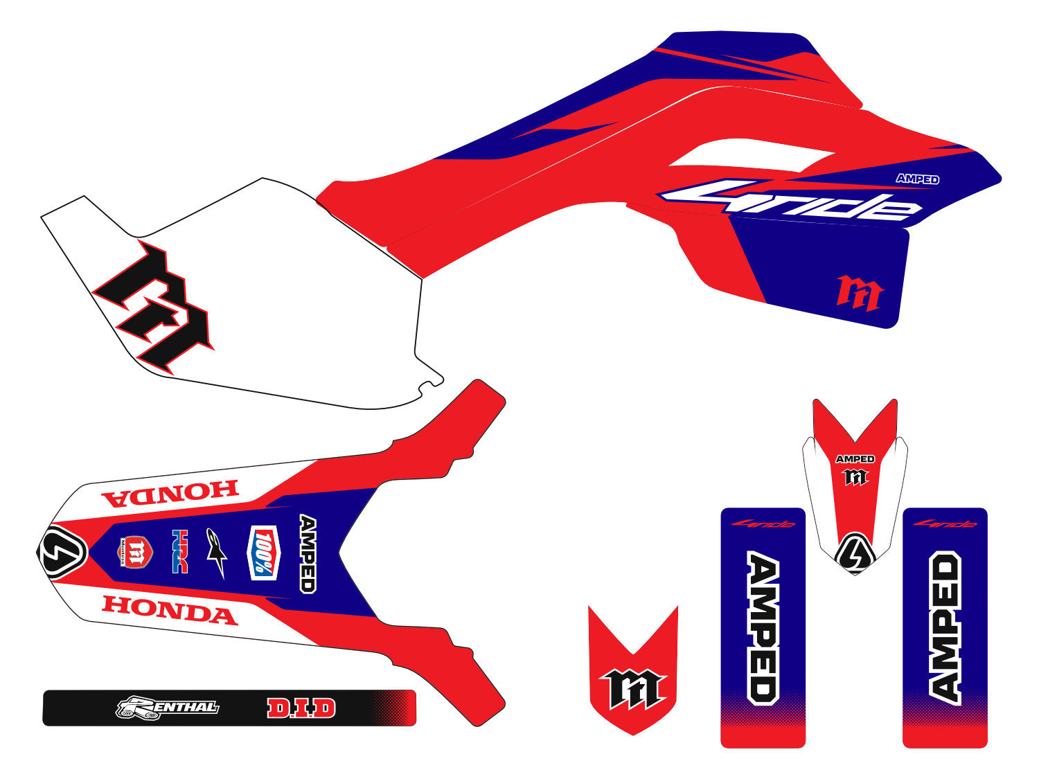 Amped Montesa 4Ride Graphics