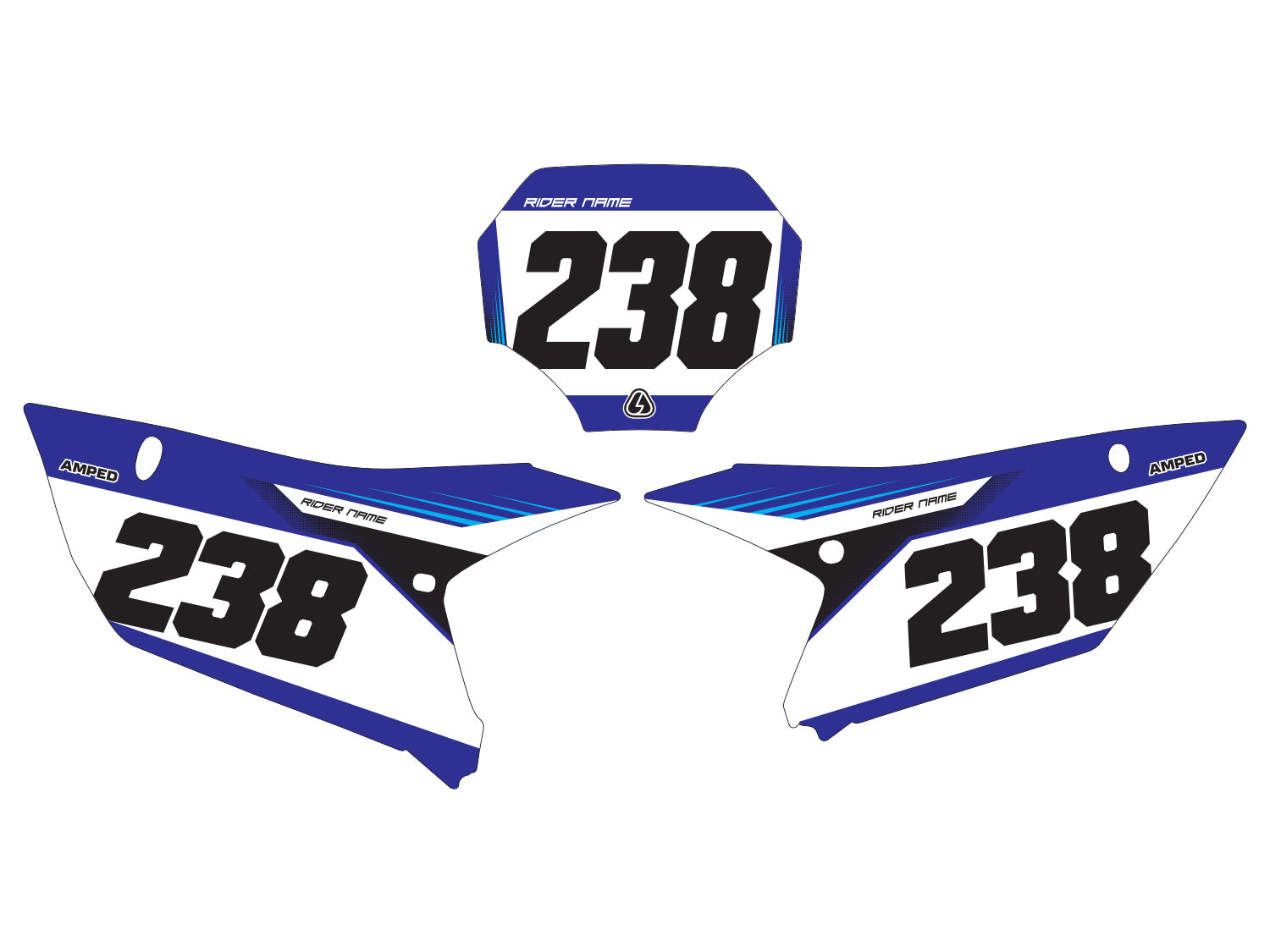 Yamaha Number Board MX Graphics