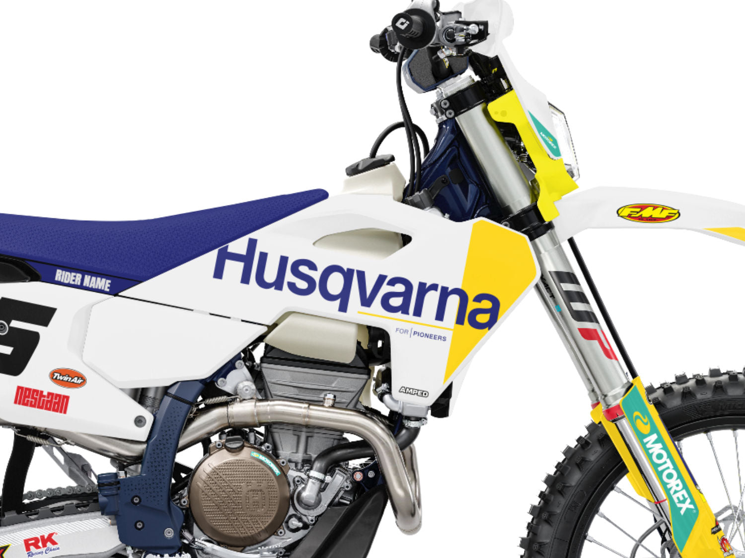 Enkel Husqvarna FE/TC Graphics Close Up