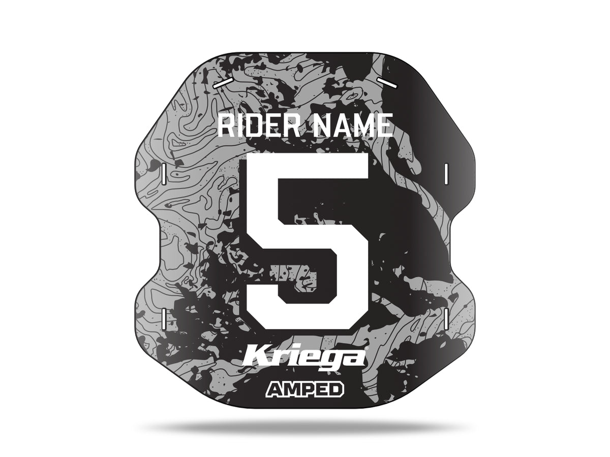 Kriega Hydro Race Graphics - Explorer - Grey