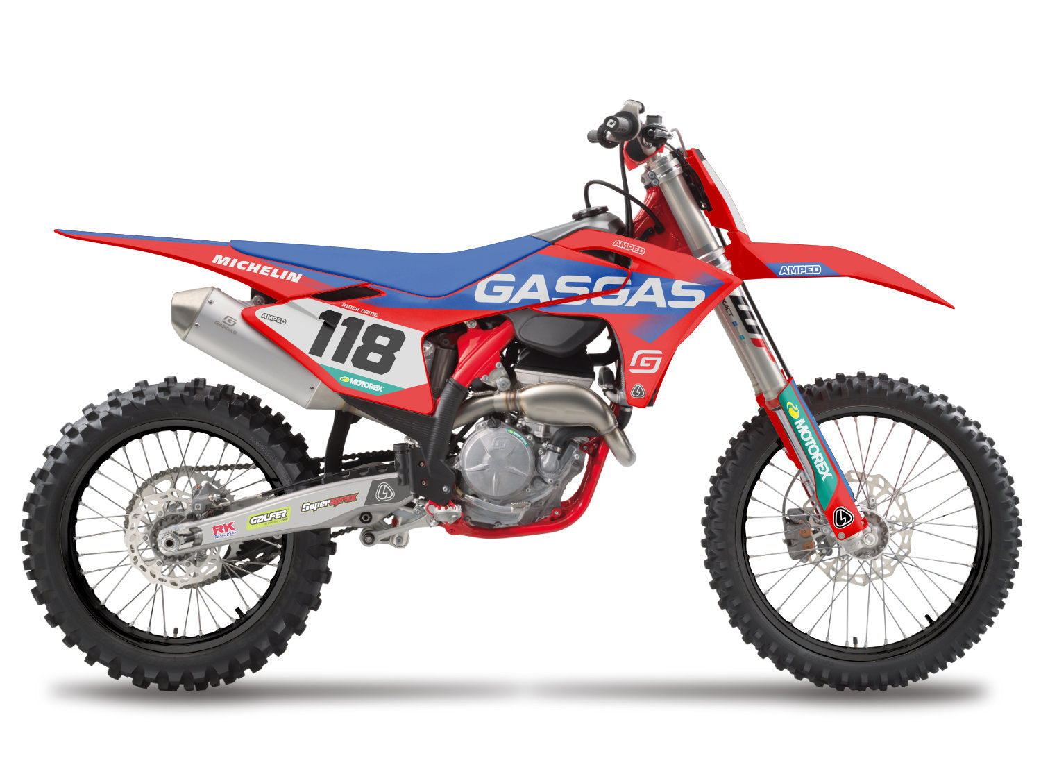 Vector GasGas MC Graphics - RBlu