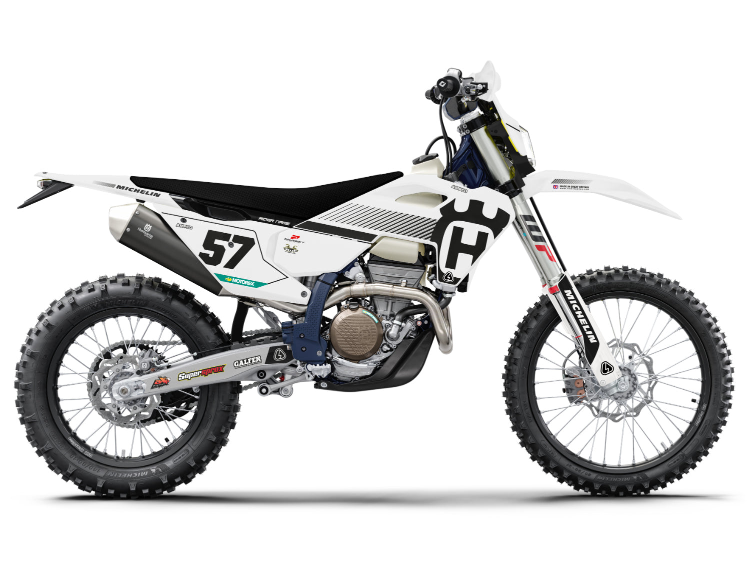 Stocker Husqvarna FE/TC Graphics - WBlk