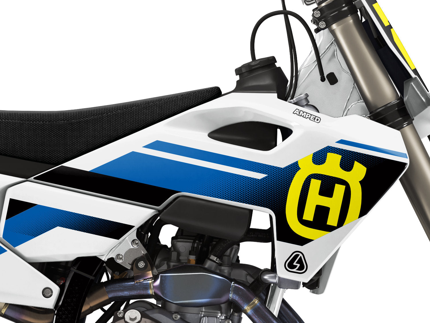 Slide Husqvarna FC/TC Graphics - BB Close up