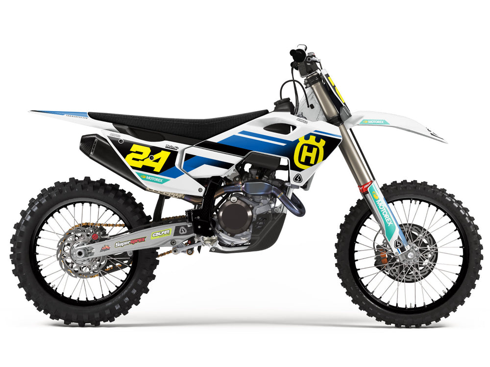 Slide Husqvarna FC/TC Graphics - BB - Motocross & Enduro Graphics Amped