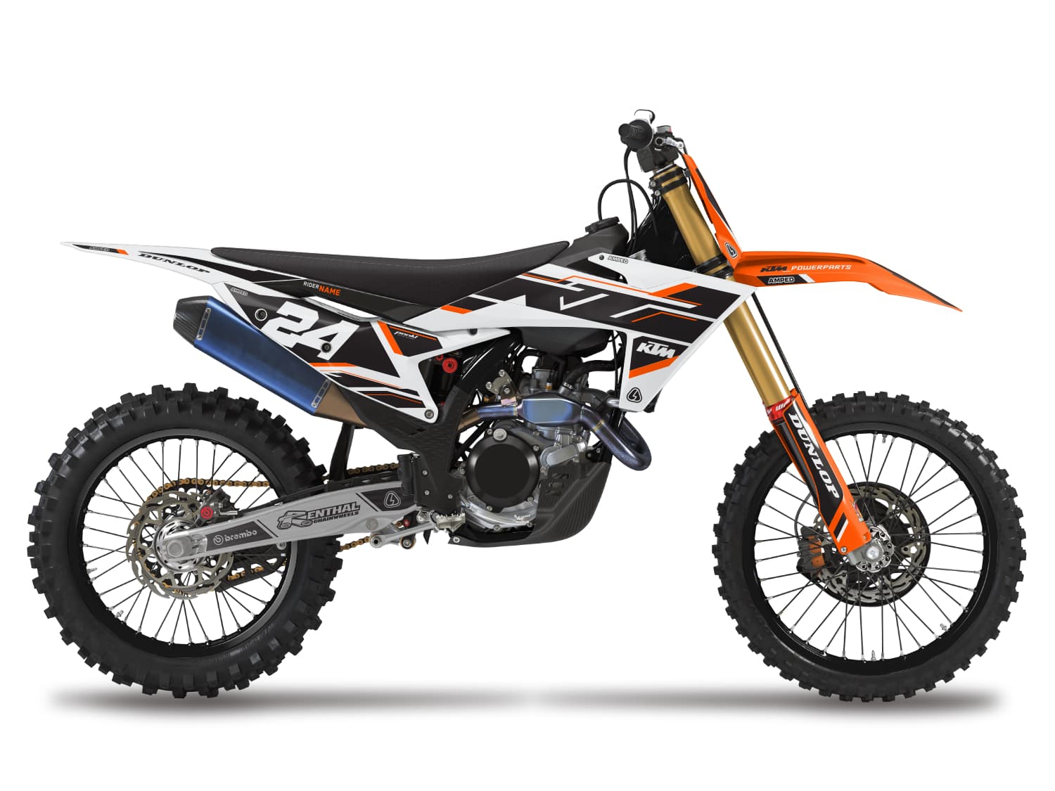 Aero KTM SXF Graphics - WB