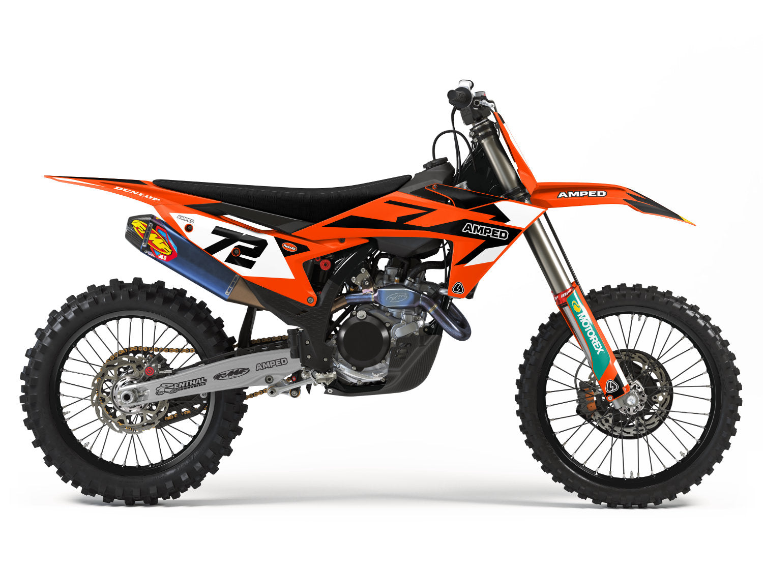 Factory KTM SXF Graphics - OB