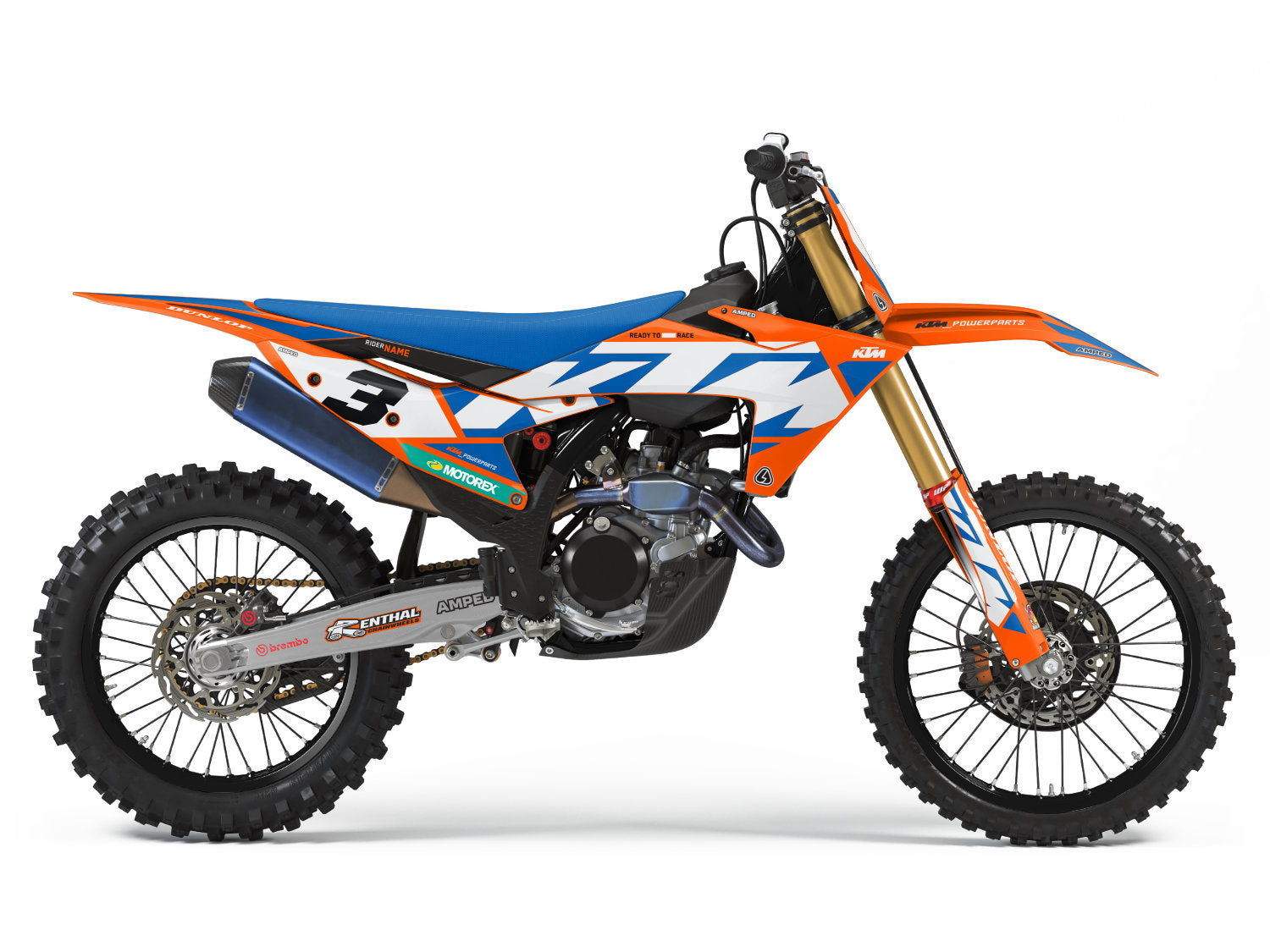 Vision KTM SXF Graphics - OB