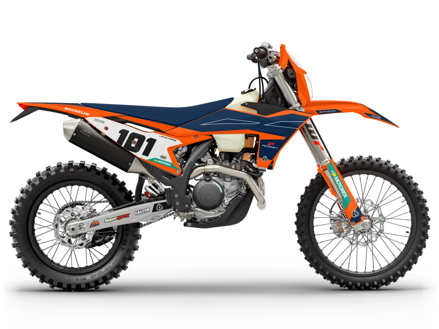 Works KTM Graphics - ON - Amped