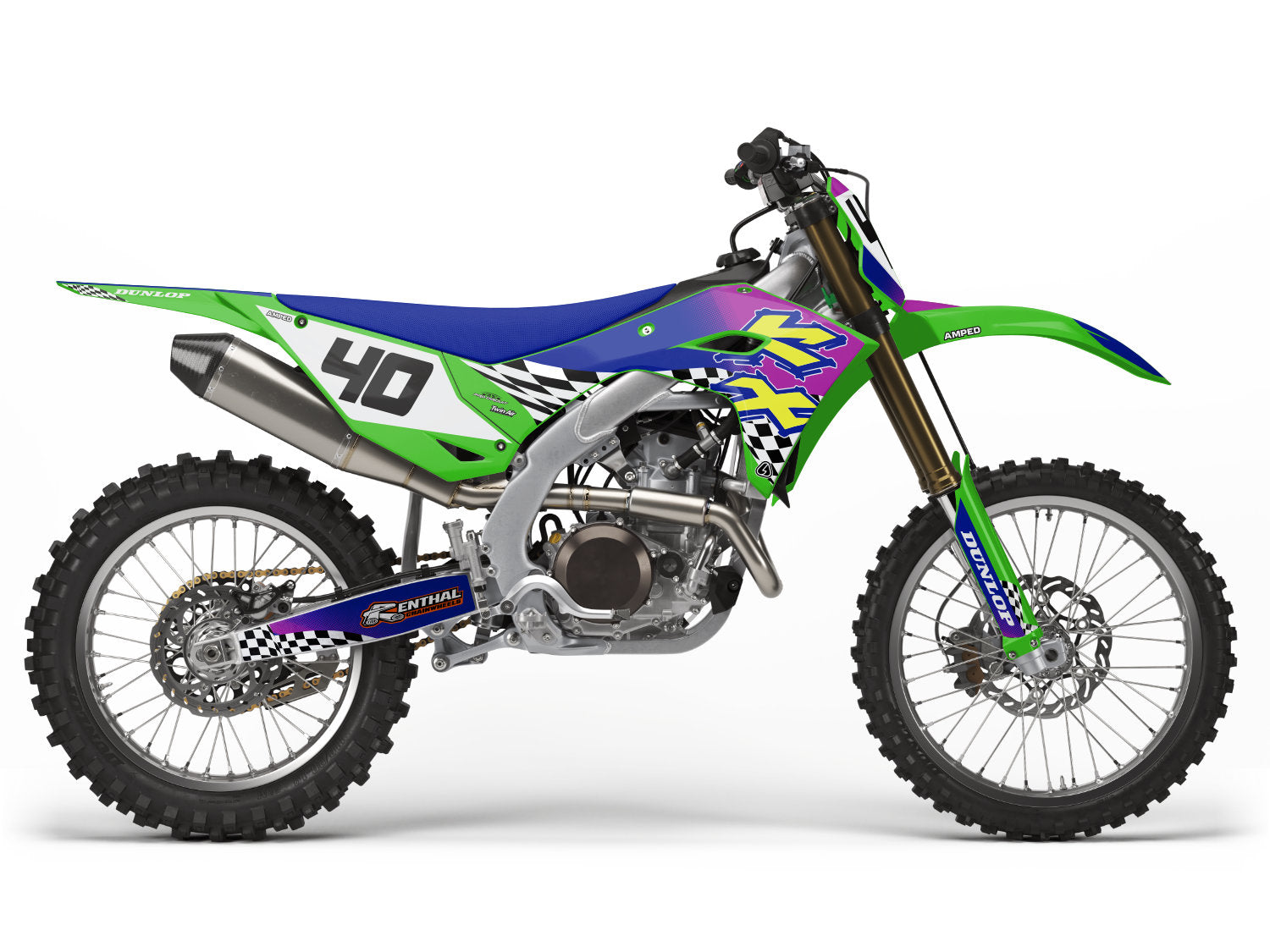 Nineties Kawasaki KX Graphics - BPY