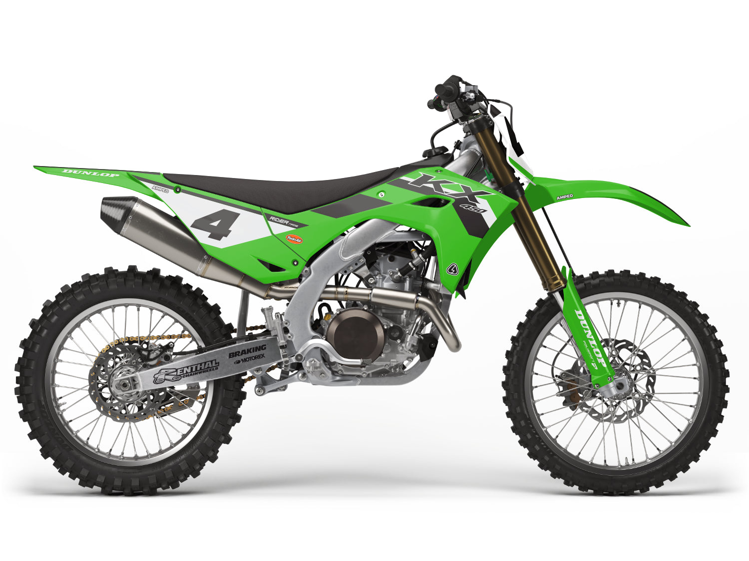 Works Kawasaki KX-F Graphics - GB