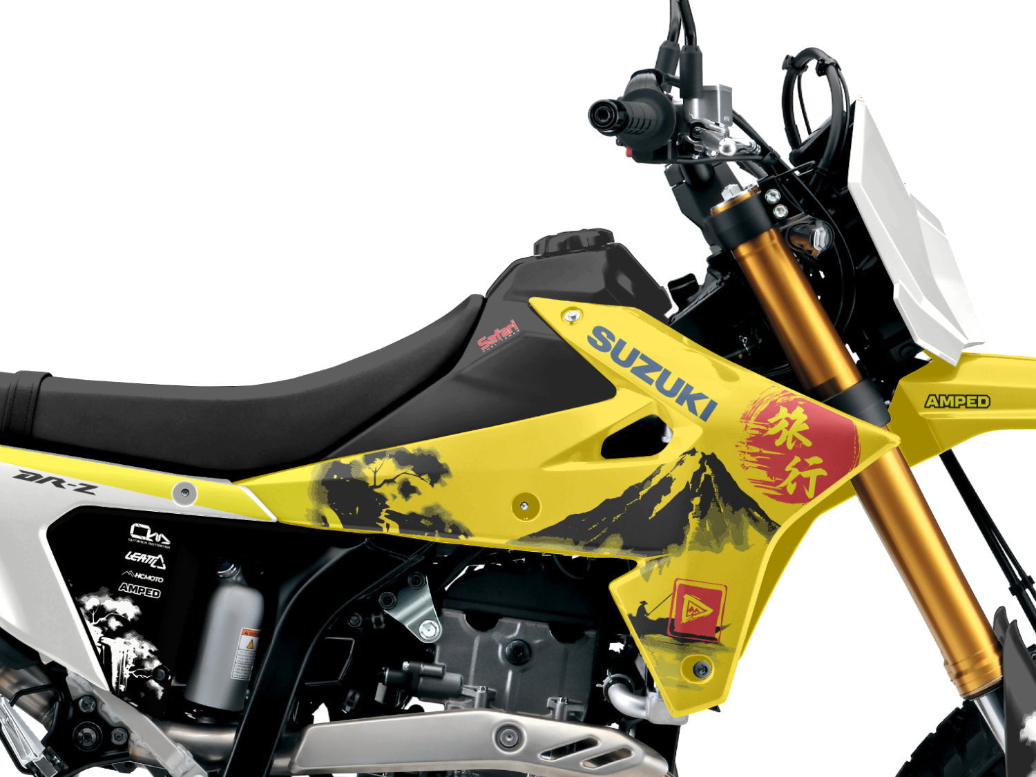 Brake Ryokō Suzuki DR-Z400 Graphics Close Up