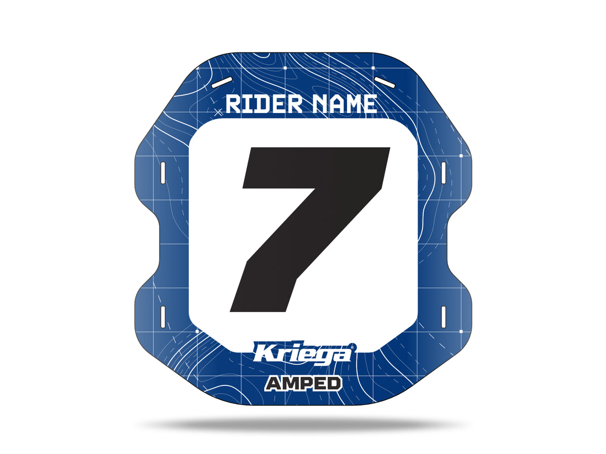 Kriega Hydro Race Graphics - Topo Navy