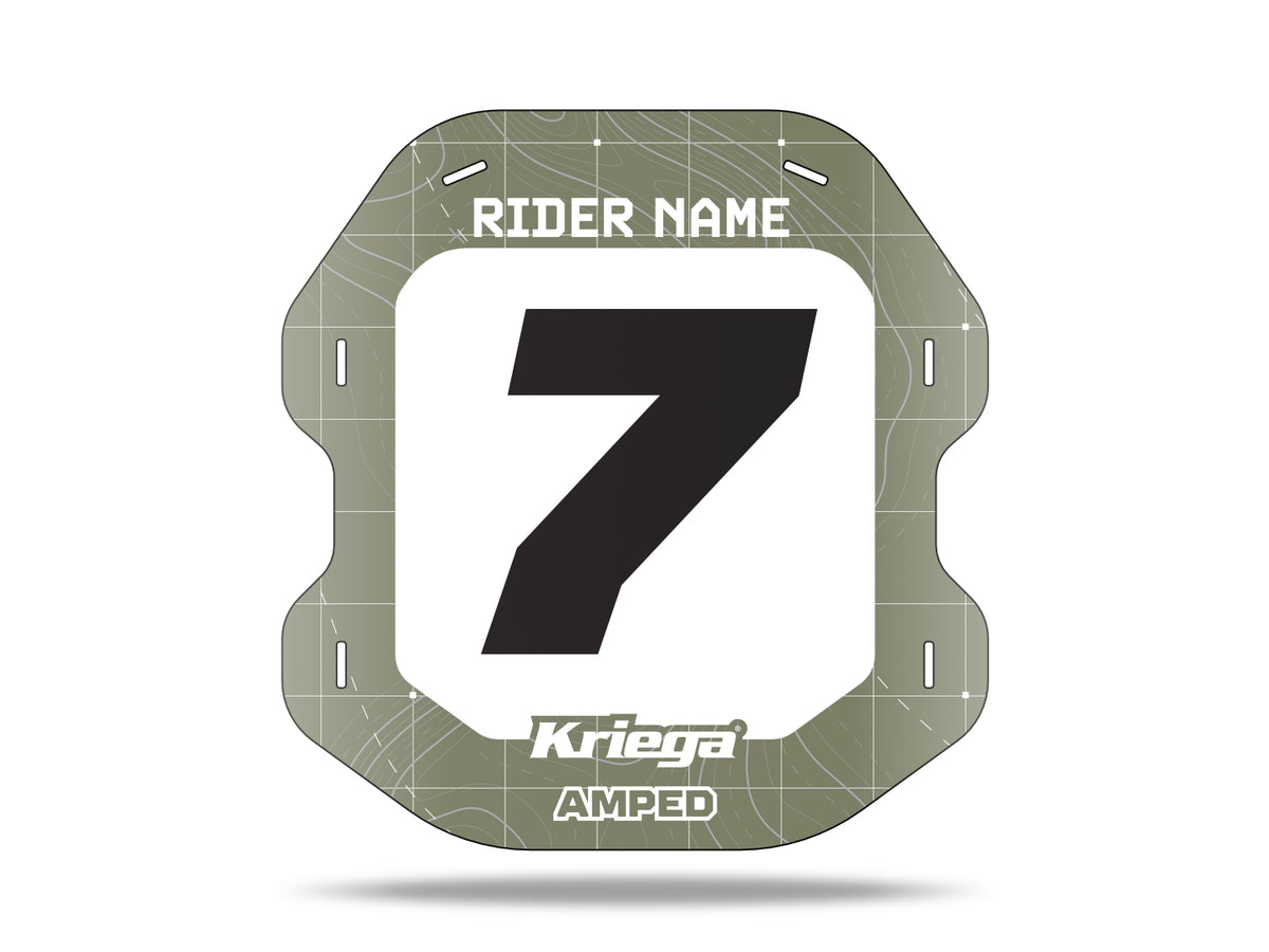 Kriega Hydro Race Graphics - Topo Stone