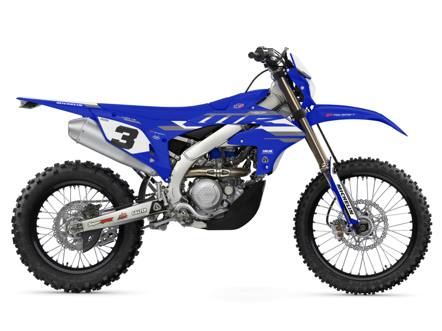 Factory Yamaha WRF Graphics - B